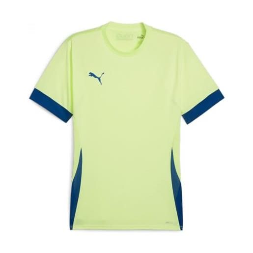 PUMA maglia da paddle individuale, maglietta da calcio unisex-adulto, blu luminoso, xl