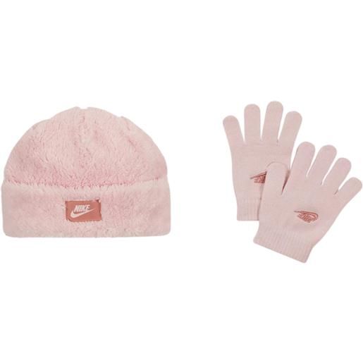 NIKE cozy peak beanie & gloves set berretto cappello