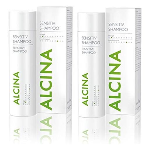 Alcina 2 x sensitiv shampoo da 250 ml = 500 ml