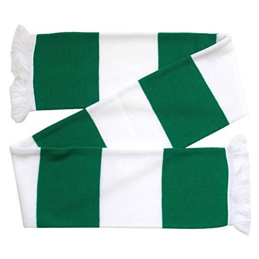 Arena Scarves sciarpa celtica verde e bianca retrò
