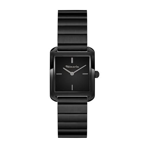 Tamaris orologio analogico al quarzo donna con cinturino in acciaio inossidabile tt-0140-mq