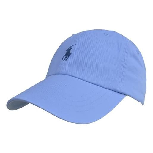 Ralph Lauren classic sport cap basecap blu sky blue one size, blu, taglia unica