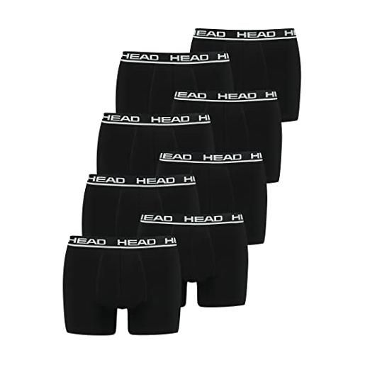 Head confezione da 8 boxer da uomo basic pant, 005 - nero, l