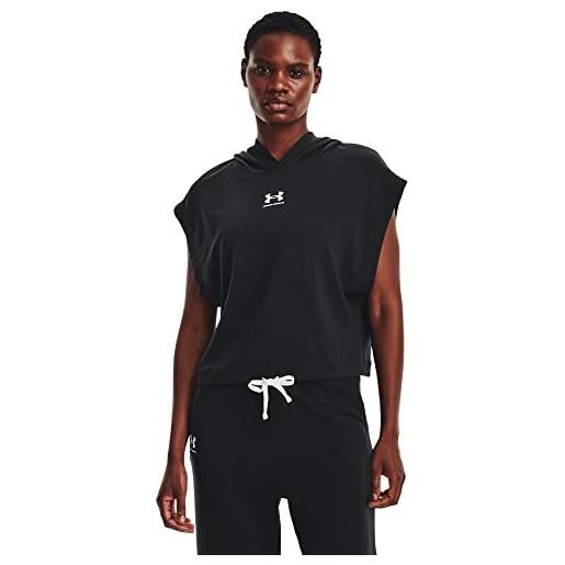 Under Armour rival terry short sleeve hoodie s