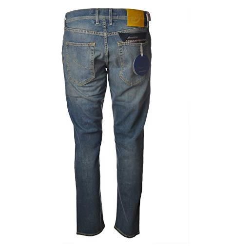 Jacob Cohen, jeans 5 tasche, modello j656, lavaggio chiaro. J65601190w35301-jeansstrappatosalpagialla-003lav. Medio. Chiaro (33)
