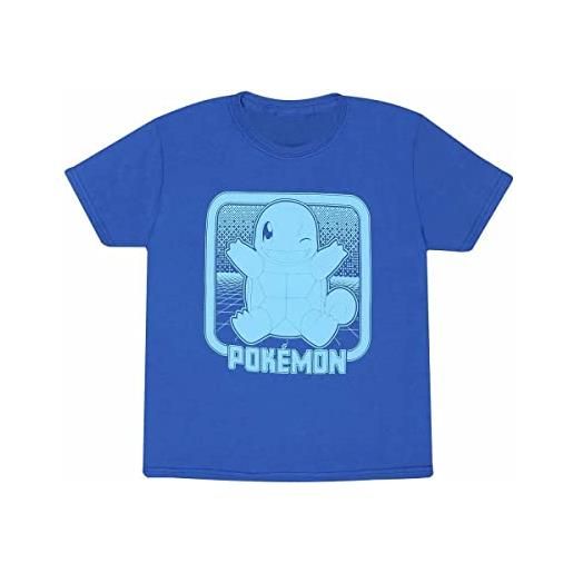 Pokemon - maglietta per bambini, blu, 128 cm