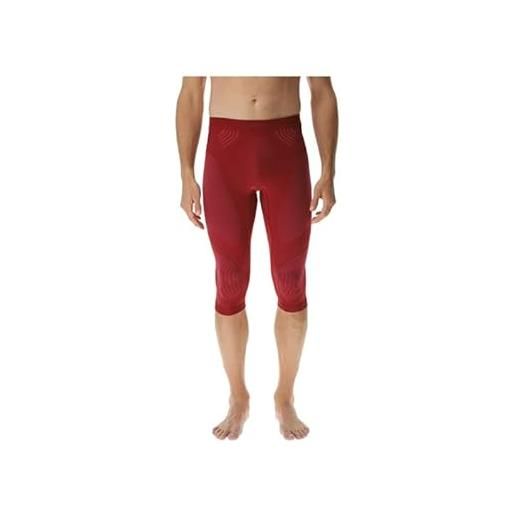 UYN u100045 evolutyon uw medium pantaloni sportivi uomo rosso sofisticato/bordeaux/bordeaux xl