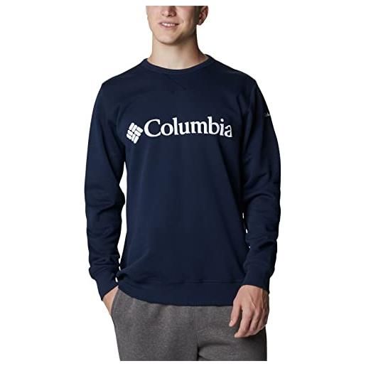 Columbia m logo, maglia con logo, uomo