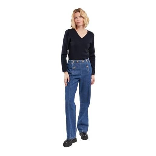 Armor-lux armor lux locmine, maglione donna, rich navy, l