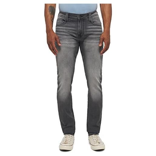 Mustang oregon tapered k jeans, grigio scuro 783, 33w x 34l uomo