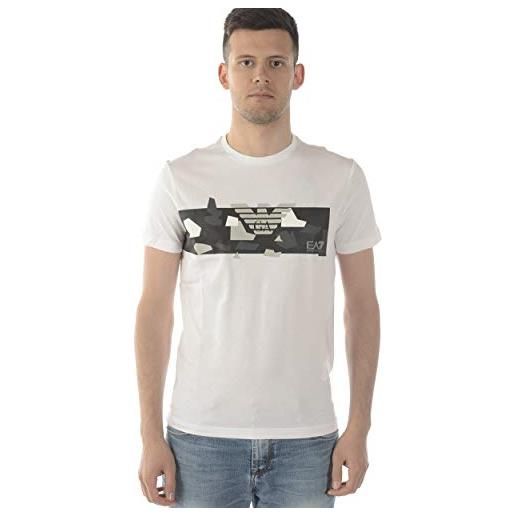 Emporio Armani maglia t-shirt uomo bianco 3gpt09-pjt7z-1100