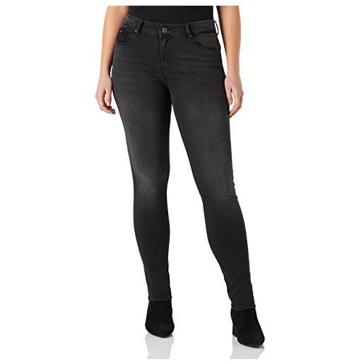 Kaporal florr jeans, nero bi, 27w x 30l donna