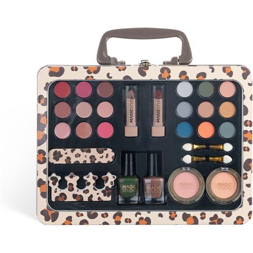 Magic Studio beauty box make up wild safari small case prodotti makeup 26 pz