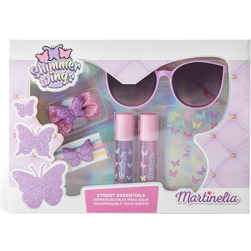 Martinelia shimmer wings street essentials set prodotti makeup e accessori 9 pz