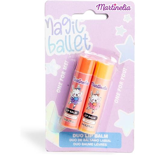 Martinelia magic ballet lip balm duo set prodotti makeup e accessori 2 pz