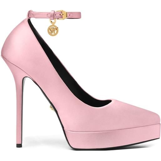 Versace pumps lycia con plateau - rosa