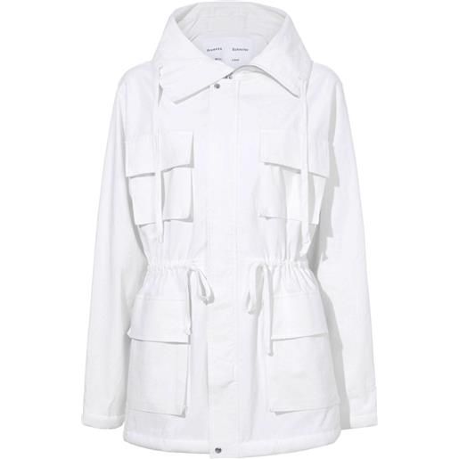 Proenza Schouler White Label giacca nina con coulisse - bianco