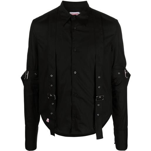 Charles Jeffrey Loverboy camicia - nero