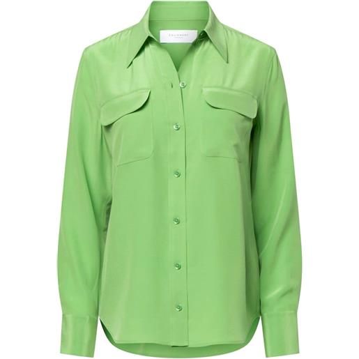 Equipment camicia signature - verde