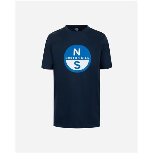 North Sails logo m - t-shirt - uomo