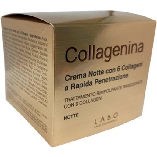 Labo collagenina crema notte 6 collageni grado 2 50ml