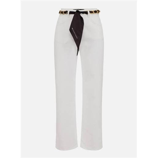 ELISABETTA FRANCHI jeans palazzo cropped