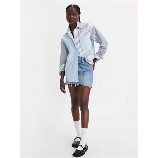 Levi's gonna recrafted icon blu / novel notion skirt