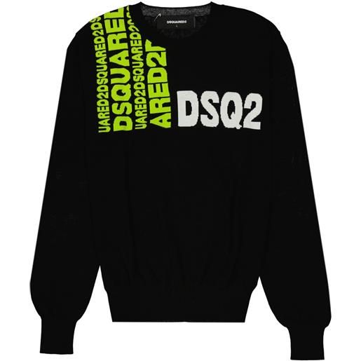 DSQUARED2 maglione con logo dsquared2