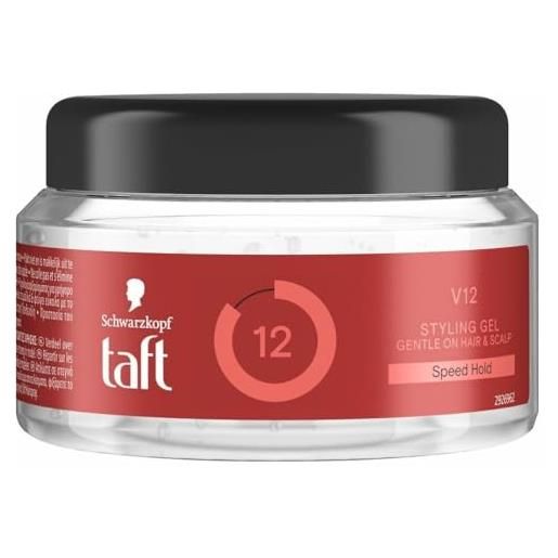 TAFT schwarzkopf taft power gel - confezione da 6 pezzi, 12-250 ml
