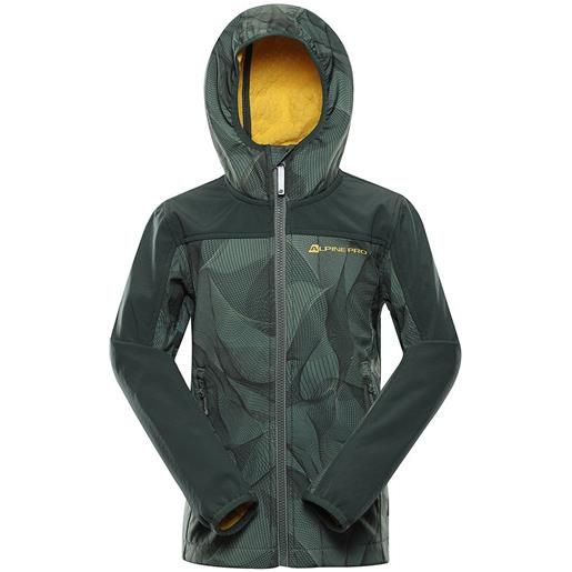 Alpine Pro hooro jacket verde 104-110 cm ragazzo