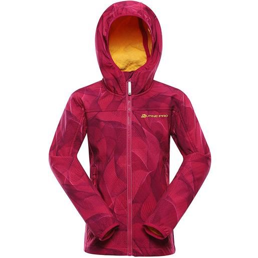 Alpine Pro hooro jacket rosa 116-122 cm ragazzo