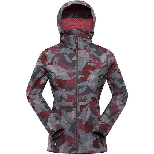 Alpine Pro meroma jacket rosso, grigio xs donna