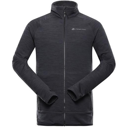 Alpine Pro onnec full zip fleece nero xs uomo