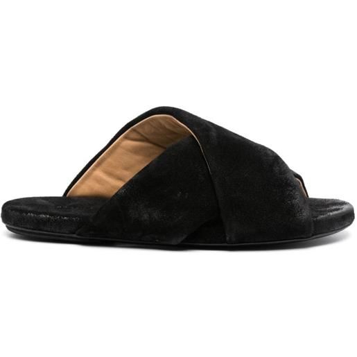 Marsèll sandali spanciata - nero