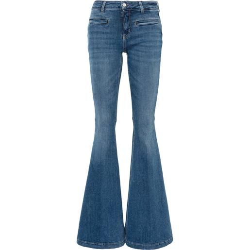 LIU JO jeans svasati a vita bassa - blu