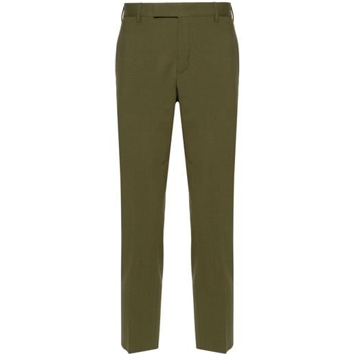 PT Torino pantaloni sartoriali affusolati - verde
