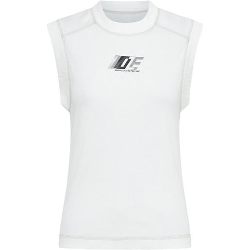 Dion Lee canotta dle muscle - bianco