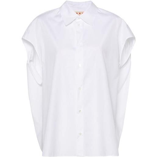 Marni camicia smanicata - bianco