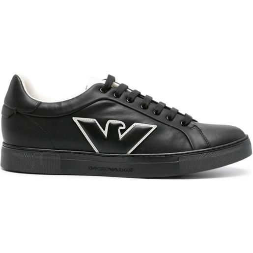 Emporio Armani sneakers con logo - nero