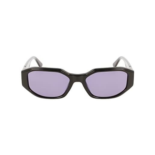 Karl lagerfeld kl6073s 001 black sunglasses polycarbonate, standard, 54 occhiali, taglia unica unisex-adulto