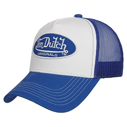 Von Dutch cappellino trucker twotone boston. Dutch berretto baseball cap taglia unica - bianco-blu