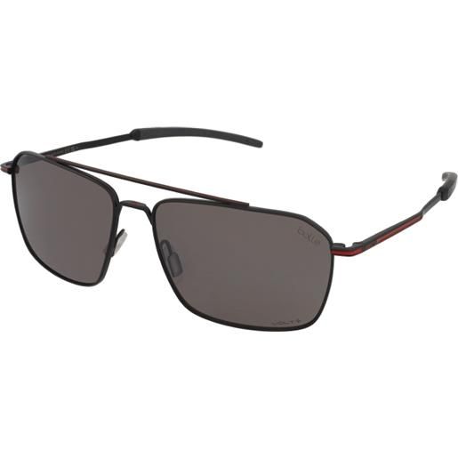 Bollé flow black red matte | occhiali da sole graduati o non graduati | unisex | metallo | quadrati | nero | adrialenti