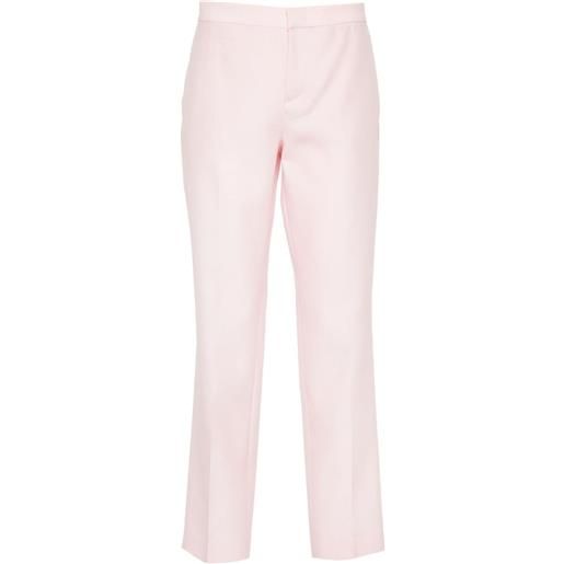 Fabiana Filippi pantaloni dritti con pieghe - rosa