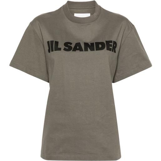 Jil Sander t-shirt con stampa - verde