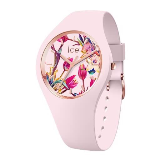 Ice-watch - ice flower lady pink - orologio rosa da donna con cinturino in silicone - 019213 (small)