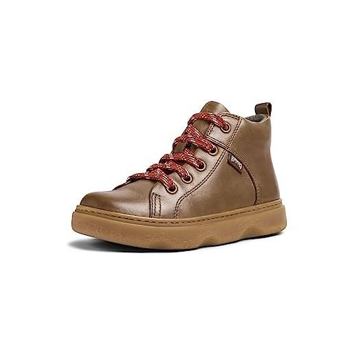 Camper kiddo kids, caviglia barca bambini e ragazzi, marrone (medium brown 017), 28 eu