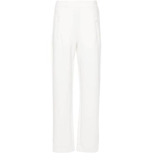 Emporio Armani pantaloni sportivi con applicazione - bianco