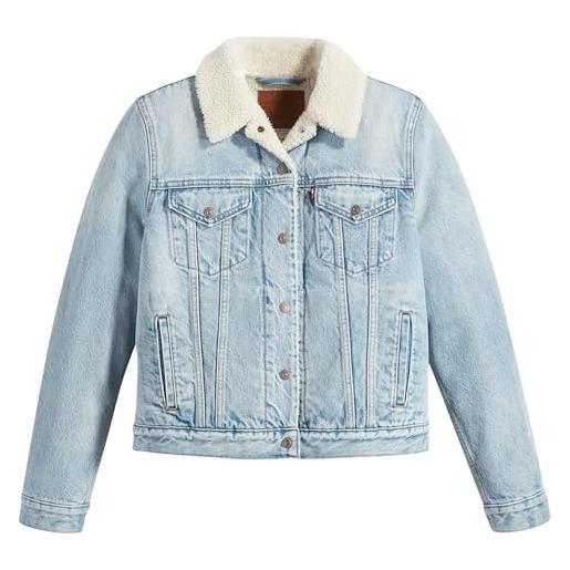 Levi's original sherpa trucker, donna, the other way, s