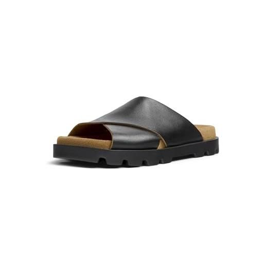 Camper brutus k201321-sandali, sandali x-strap donna, nero 016, 40 eu