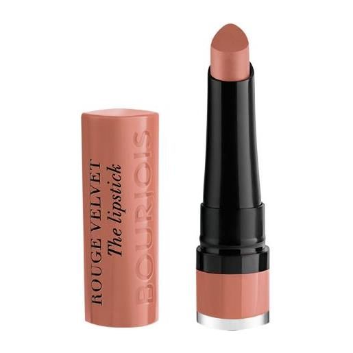 BOURJOIS Paris rouge velvet the lipstick rossetto effetto matt 2.4 g tonalità 01 hey nude!